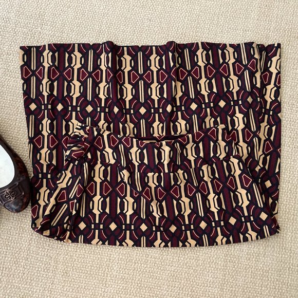 Robert Louis Super Soft Print Midi Skirt M - Picture 4 of 5